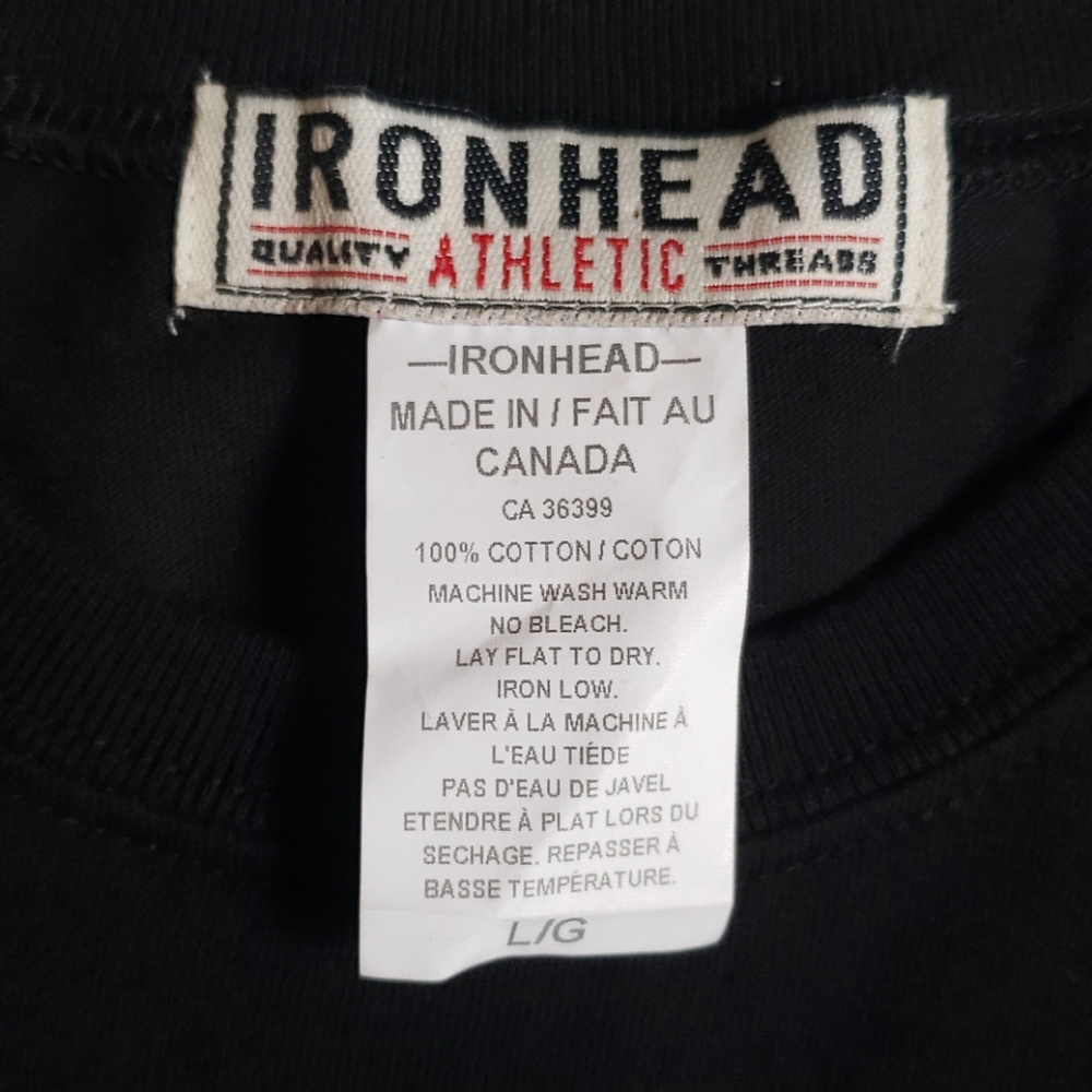 Ironhead T Shirt Size L - Picture 5 of 5